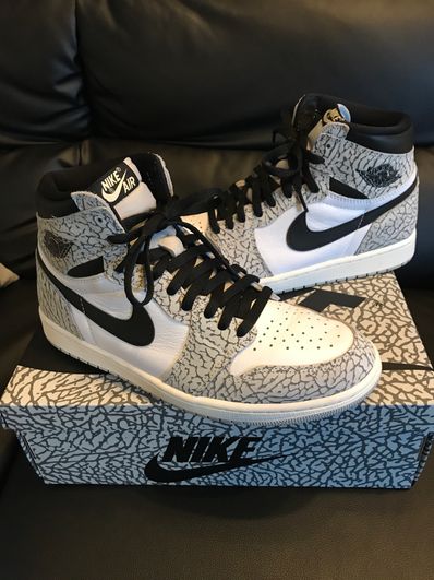 Nike Air Jordan 1 High OG "White Cement/Safari"