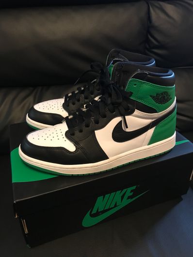 Nike Air Jordan 1 Retro High OG "Celtics/Black and Lucky Green" (2023)