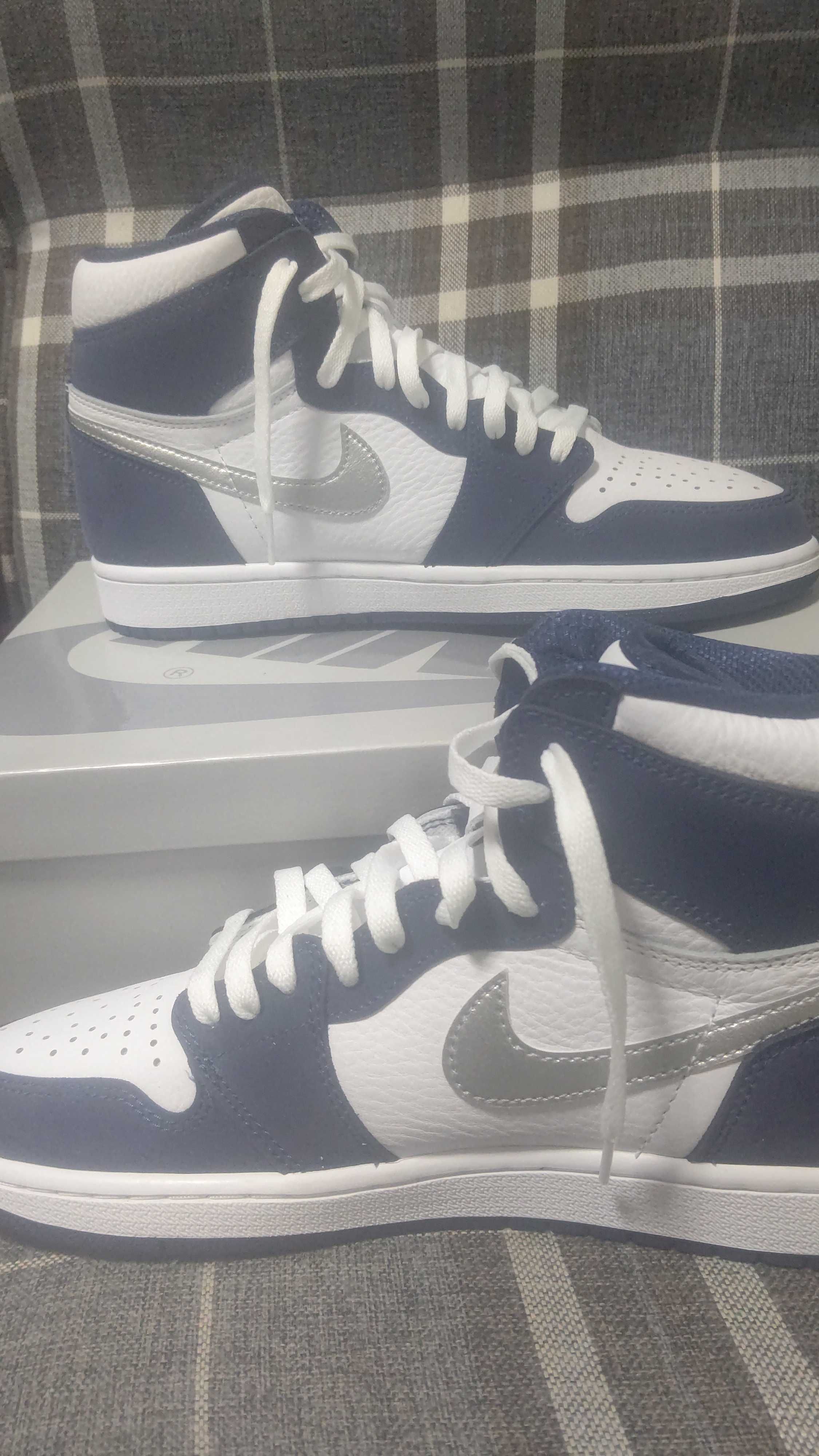 Nike Air Jordan 1 High OG CO.JP "White/Midnight Navy" (2020)(ブリーフケースなし)