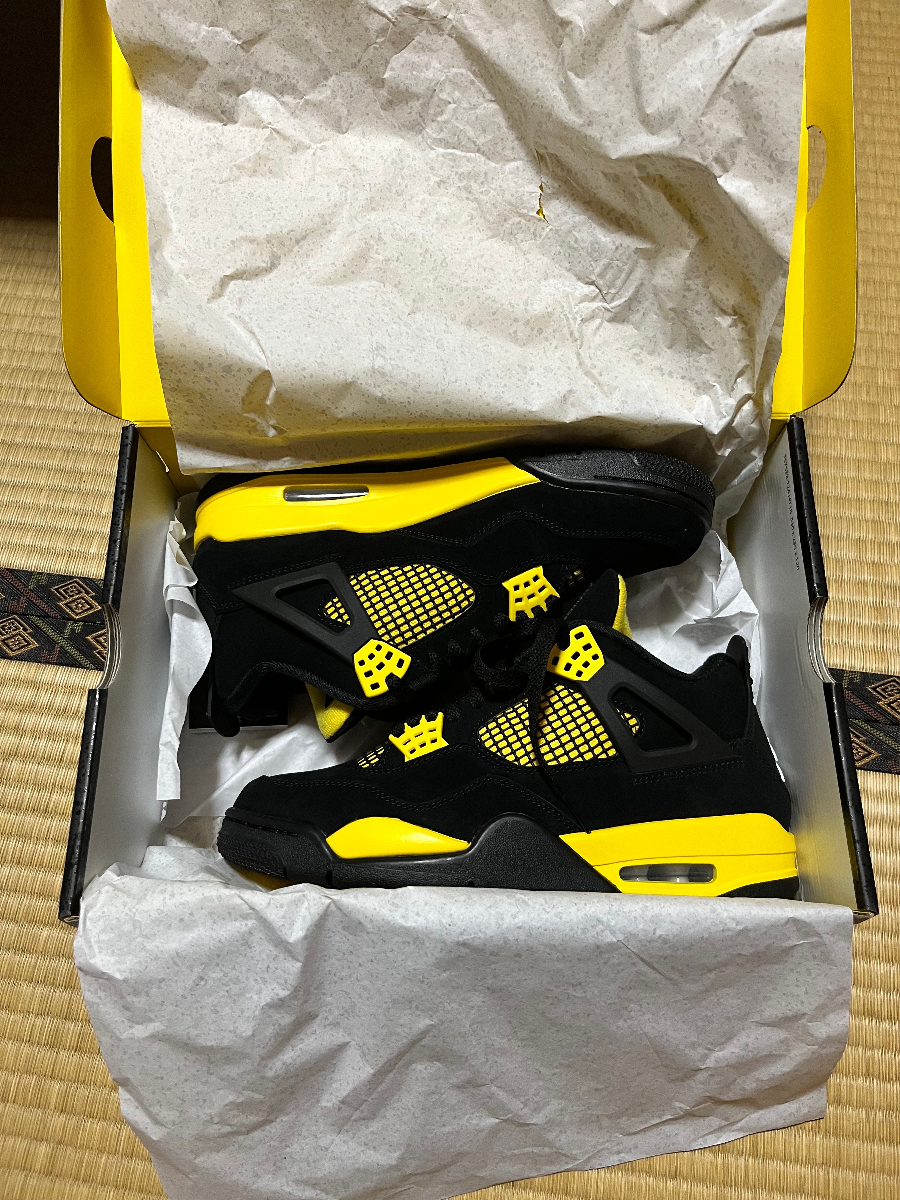 Nike Air Jordan 4 Retro "Thunder"(2023)