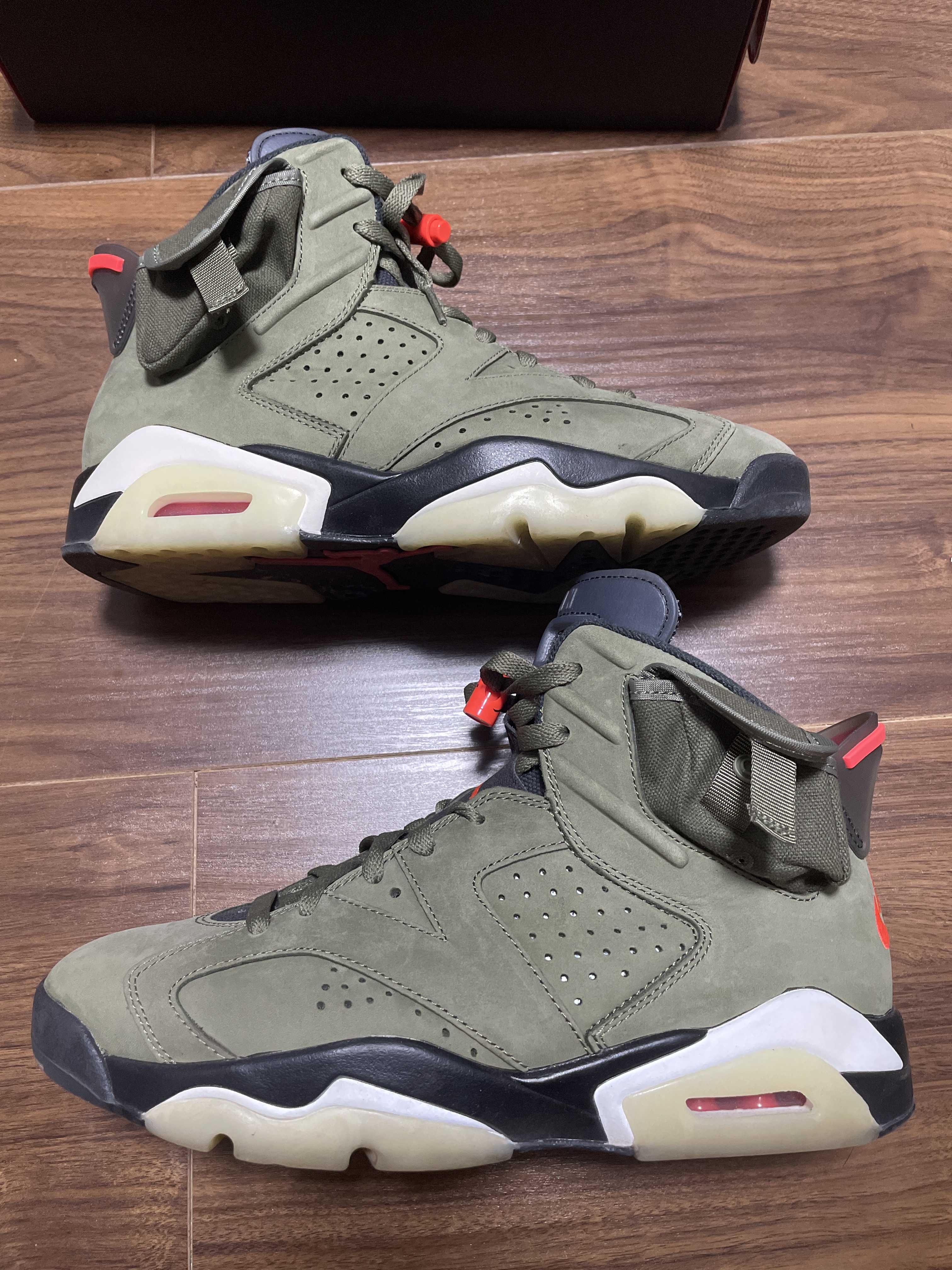 Travis Scott × Nike Air Jordan 6 Retro "Medium Olive"