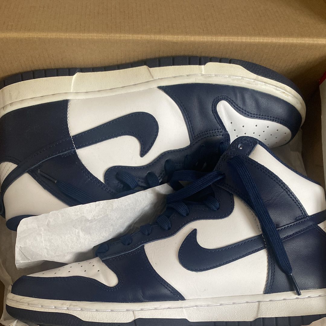 Nike Dunk High "Championship Navy"