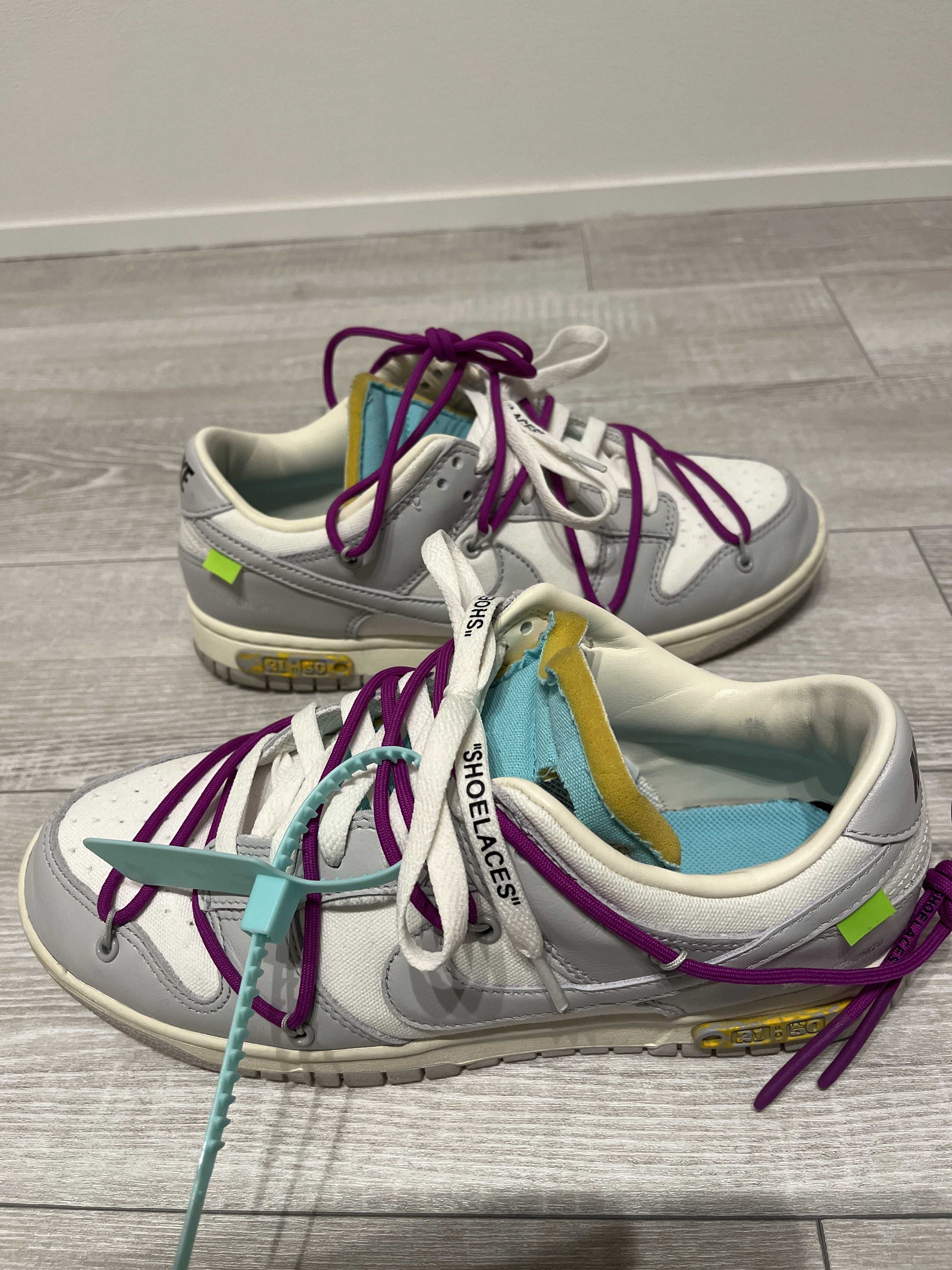 Off-White × Nike Dunk Low 1 of 50 "Lot.21"