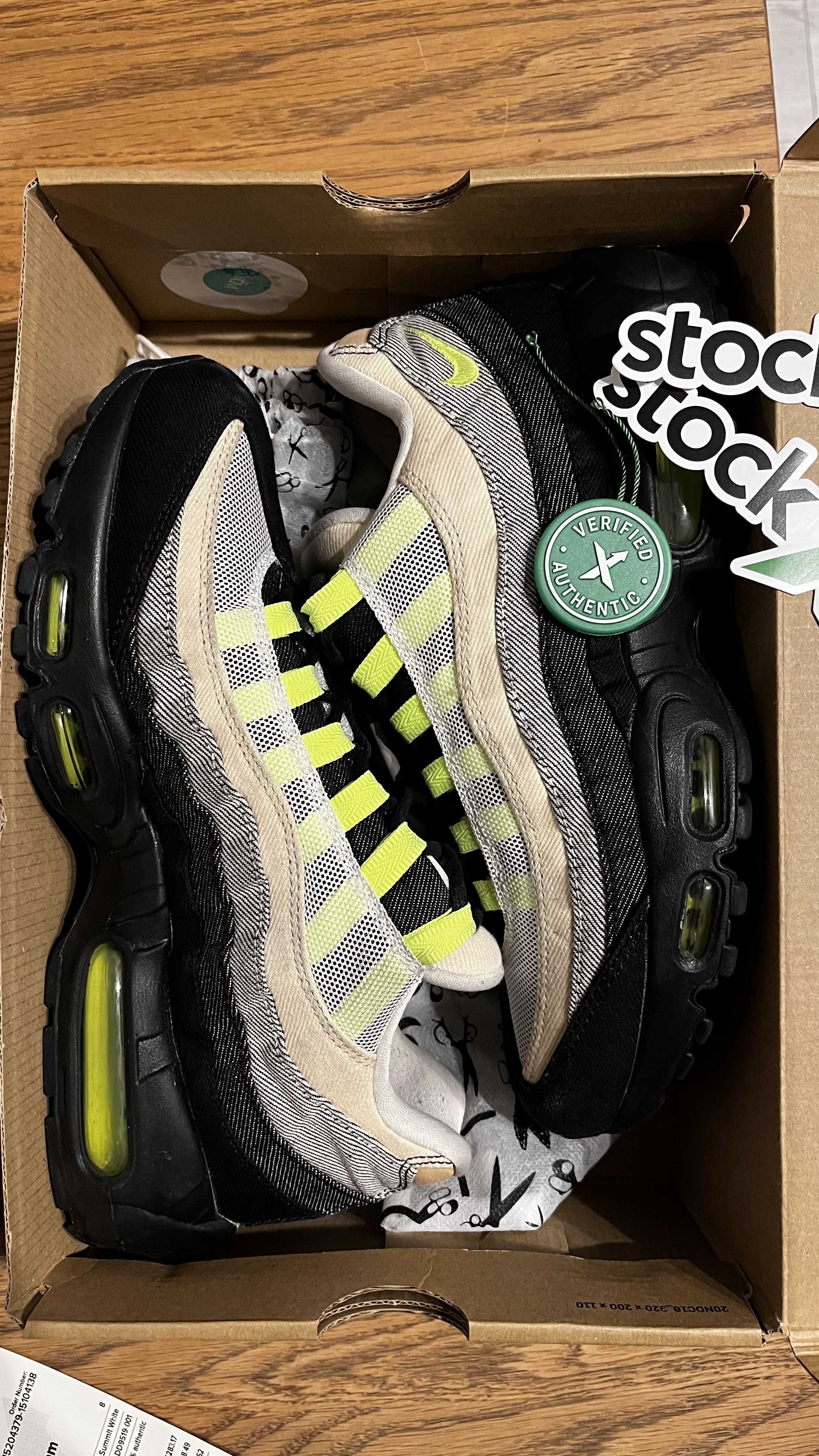 DENHAM × Nike Air Max 95 "Volt"