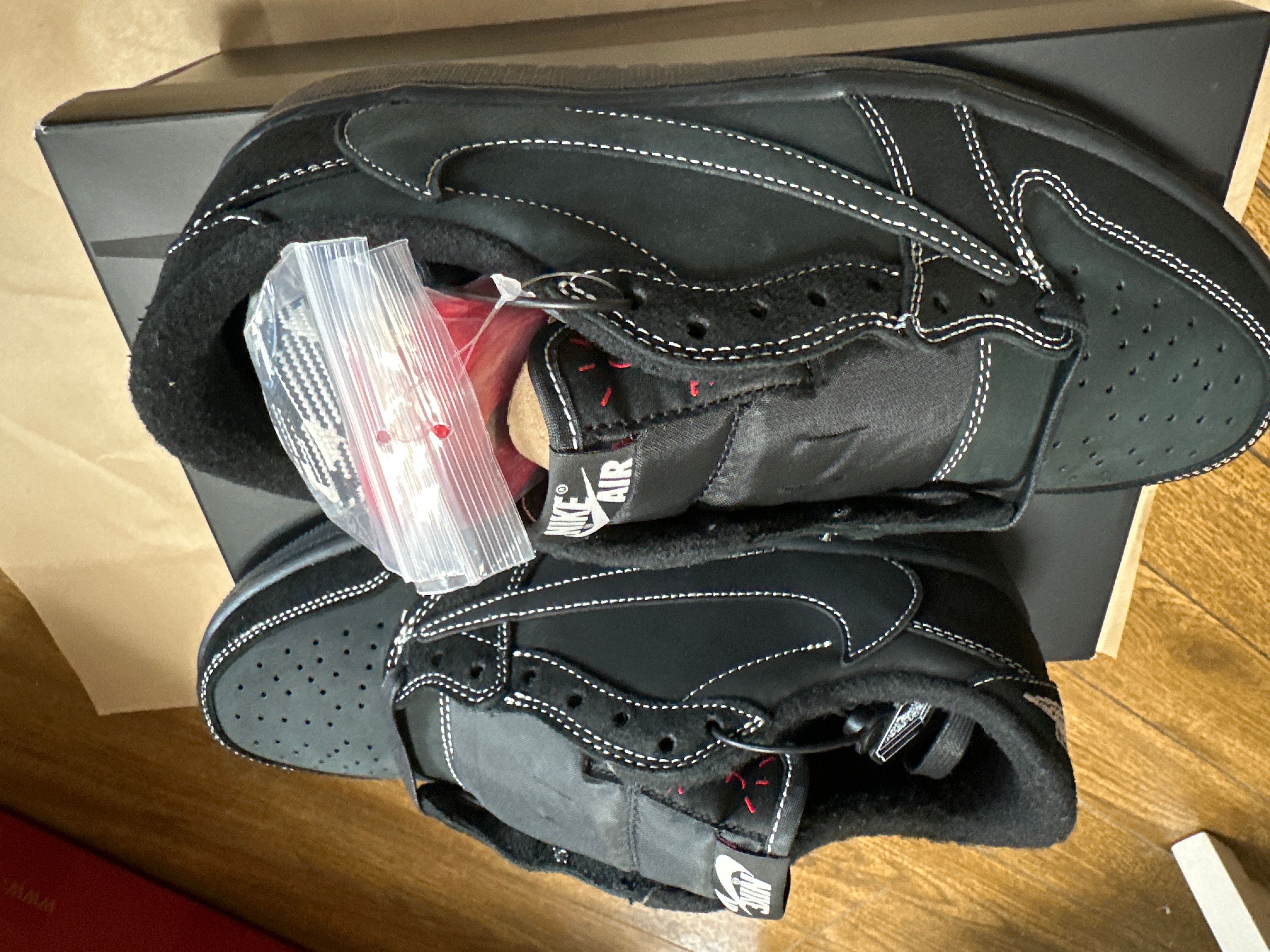 Travis Scott × Nike Air Jordan 1 Low OG SP "Black Phantom"