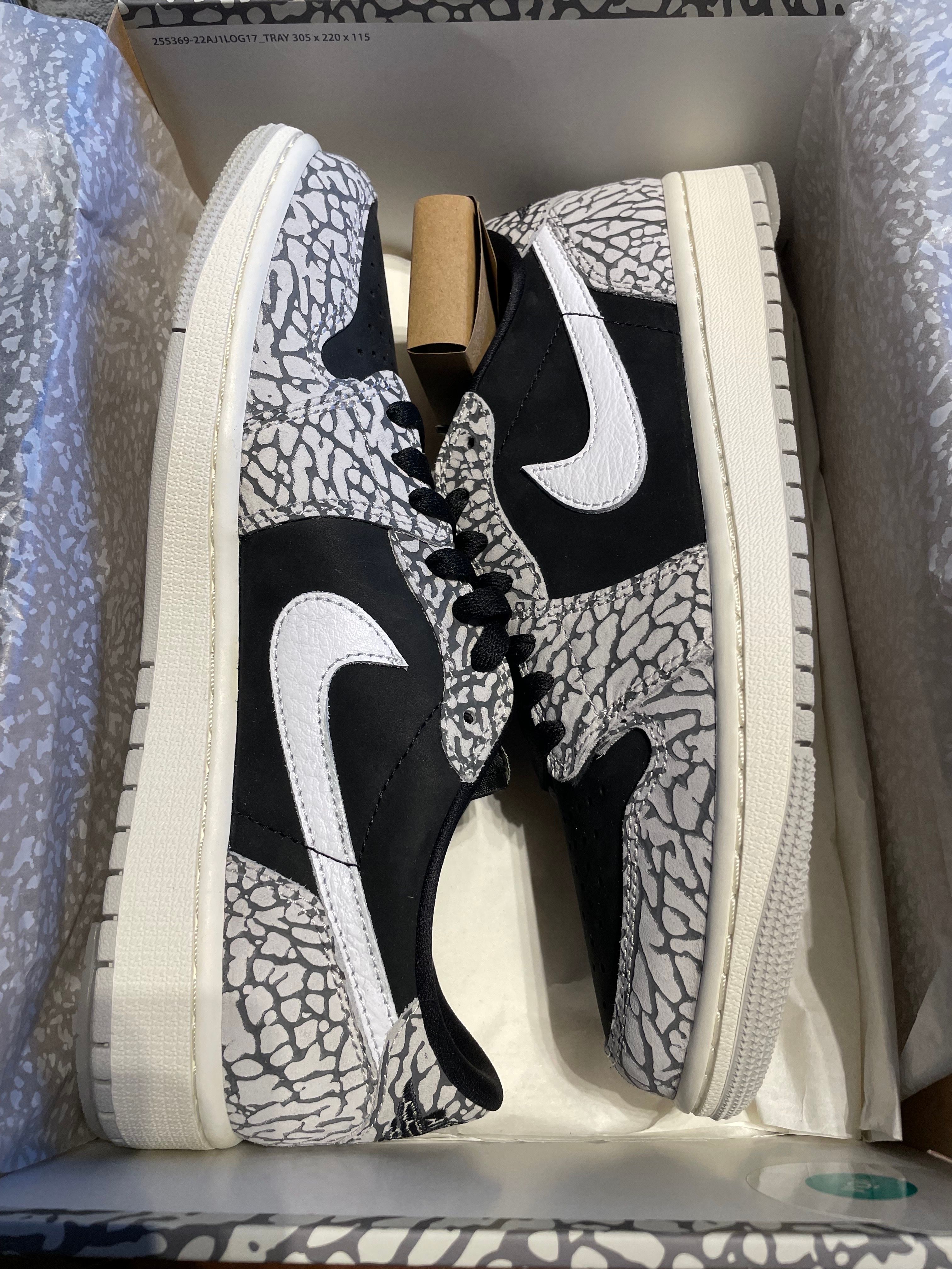 Nike Air Jordan 1 Retro Low OG "Black Cement"
