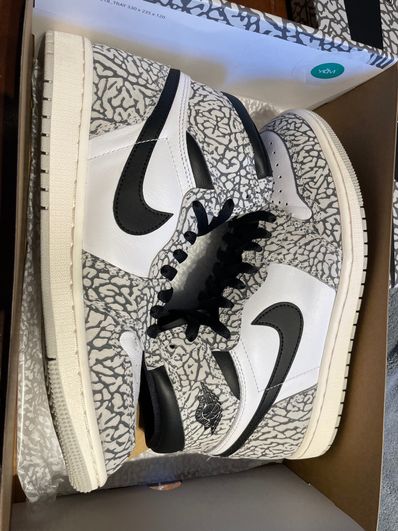 Nike Air Jordan 1 High OG "White Cement/Safari"