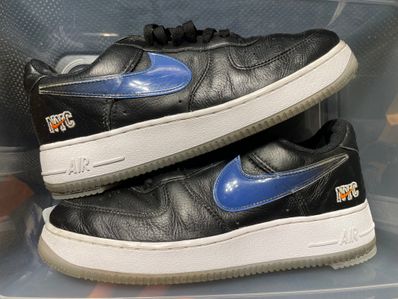 KITH × Nike Air Force 1 Low New York Knicks "Black/Brilliant Orange/Rush/Brilliant White"