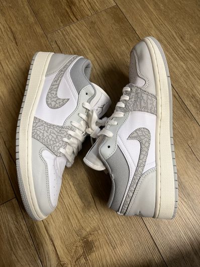 Nike Air Jordan 1 Low Premium "Elephant Print/Safari"