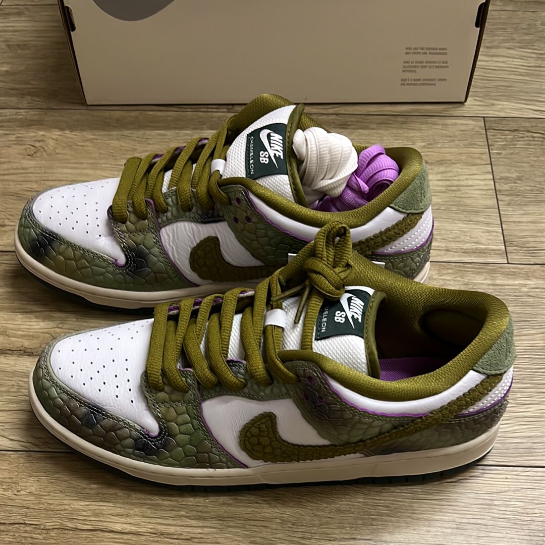 Alexis Sablone × Nike SB Dunk Low Pro "White and Pacific Moss"