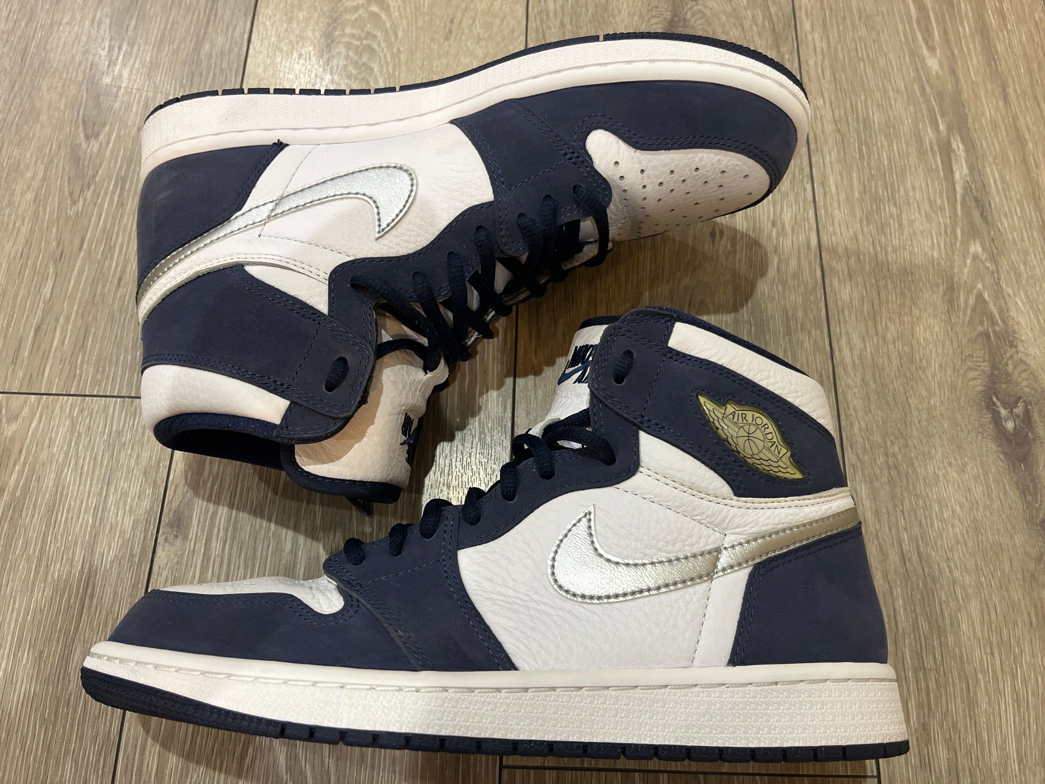 Nike Air Jordan 1 High OG CO.JP "White/Midnight Navy" (2020)(ブリーフケースなし)