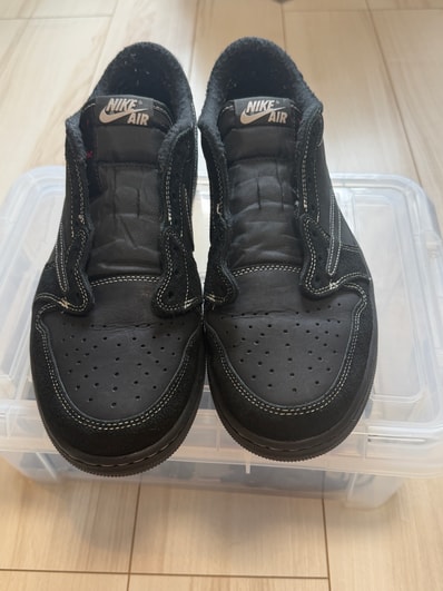 Travis Scott × Nike Air Jordan 1 Low OG SP "Black Phantom"