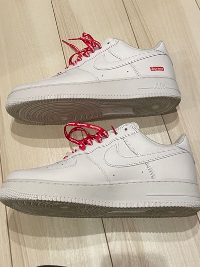 Supreme × Nike Air Force 1 Low "White"
