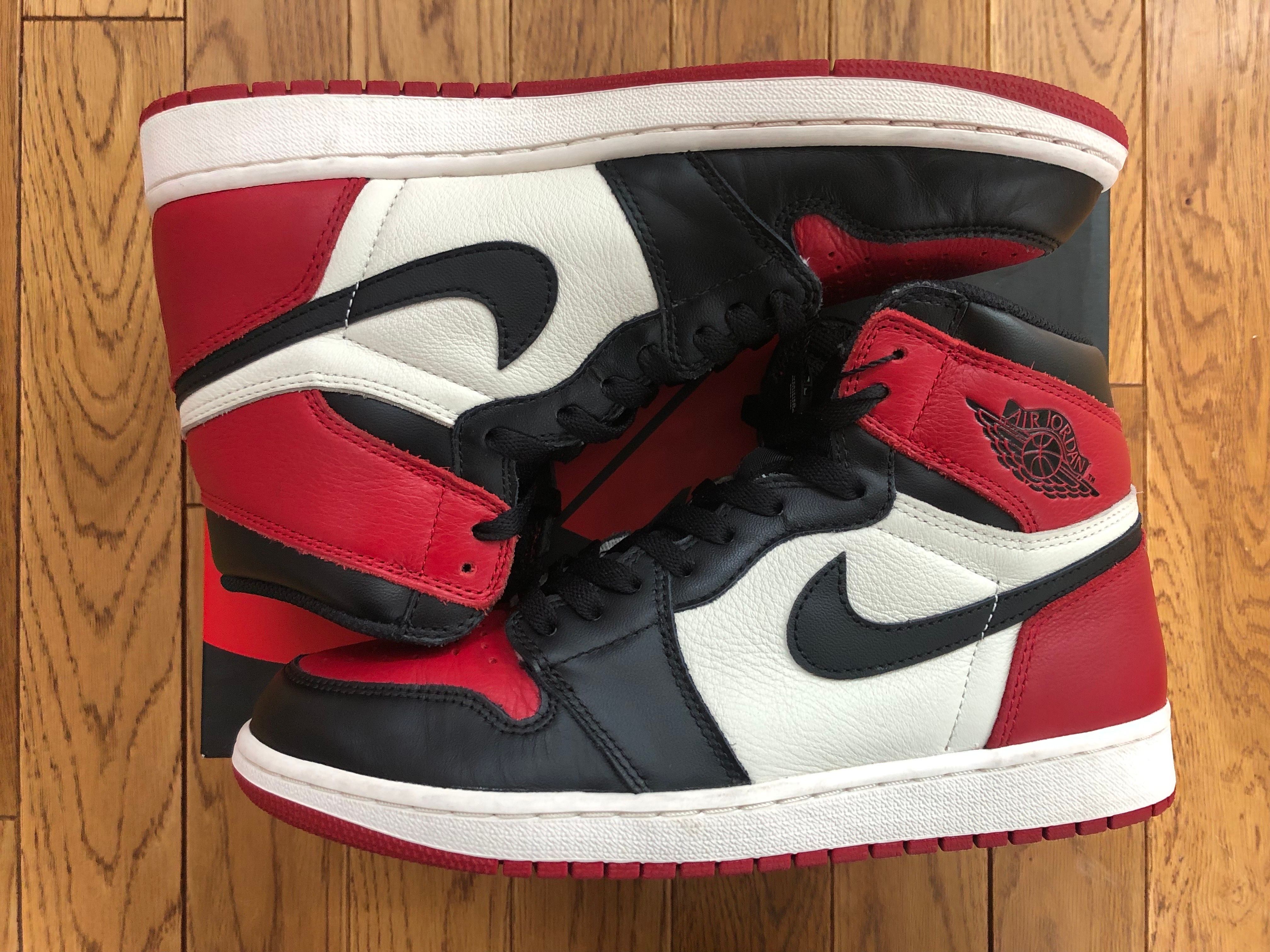 Nike Air Jordan 1 Retro High OG "Bred Toe"