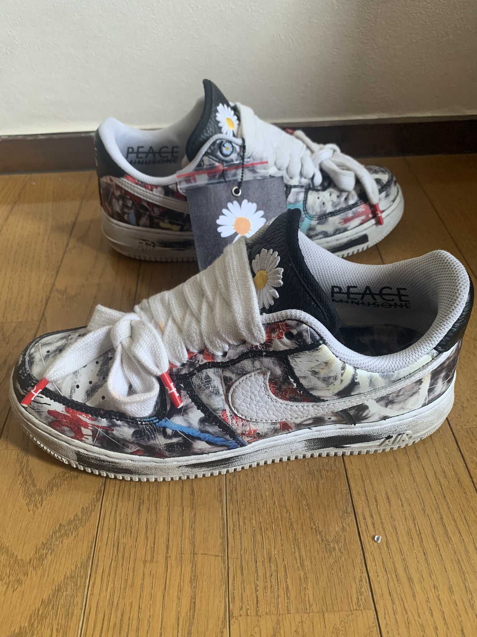 PEACEMINUSONE × Nike Air Force 1 Low Para Noise "Black" / G-DRAGON