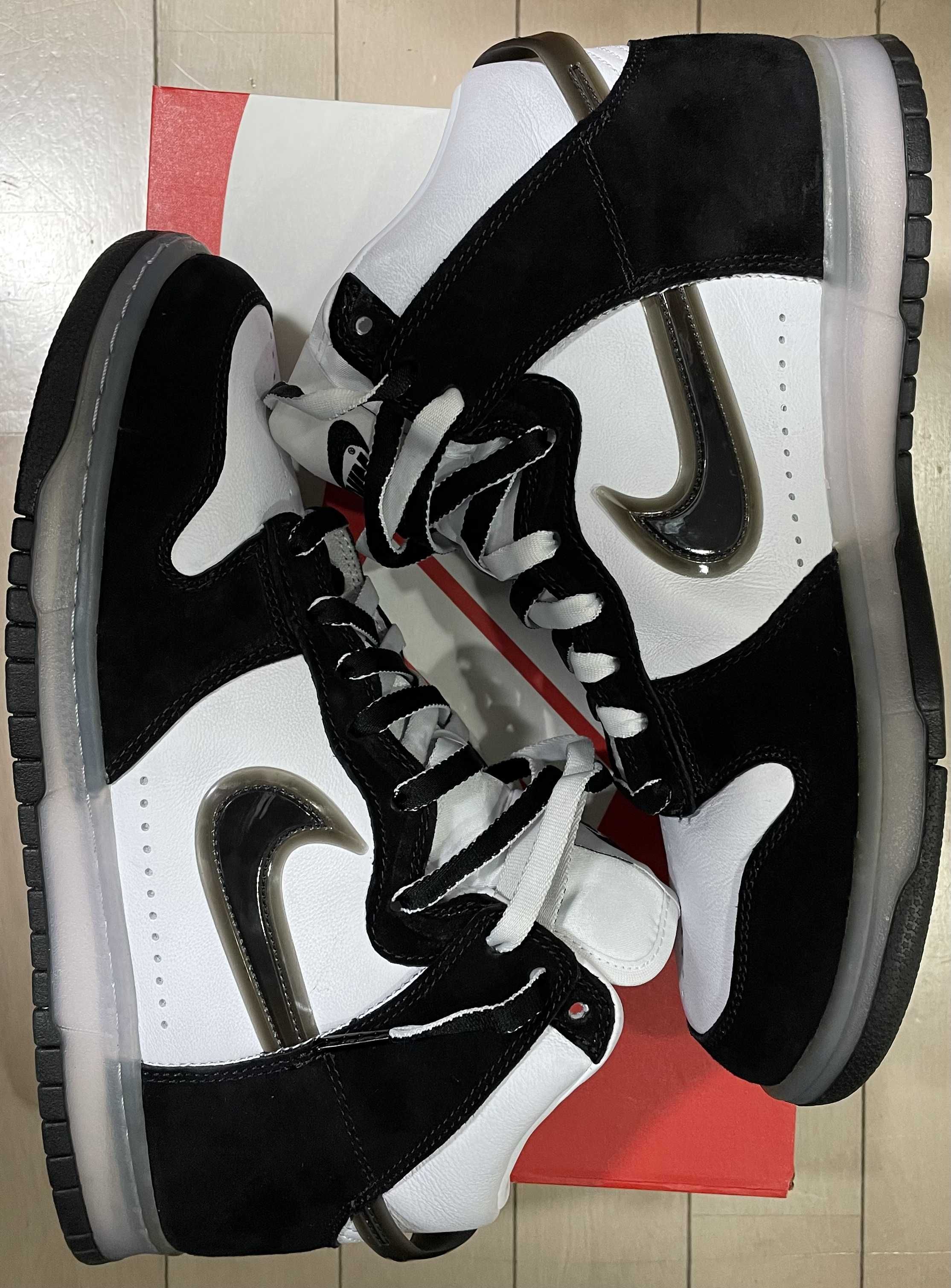 SLAM JAM x NIKE DUNK HIGH "WHITE/CLEAR BLACK"