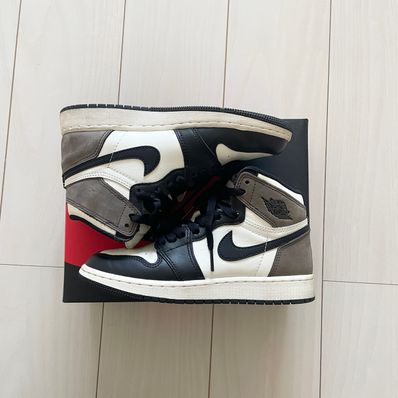 Nike GS Air Jordan 1 High OG "Sail/Dark Mocha/Black"