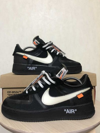 Off-White × Nike Air Force 1 Low "Black"