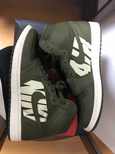 Nike Air Jordan 1 Retro High "Olive Canvas"