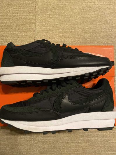 sacai × Nike LDV Waffle "Triple Black"