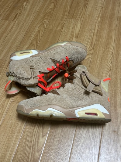 Travis Scott × Nike Air Jordan 6 "British Khaki"