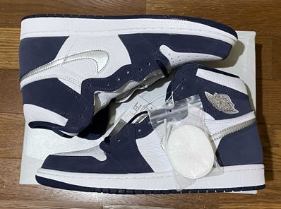 Nike Air Jordan 1 High OG CO.JP "White/Midnight Navy" (2020)(ブリーフケースなし)