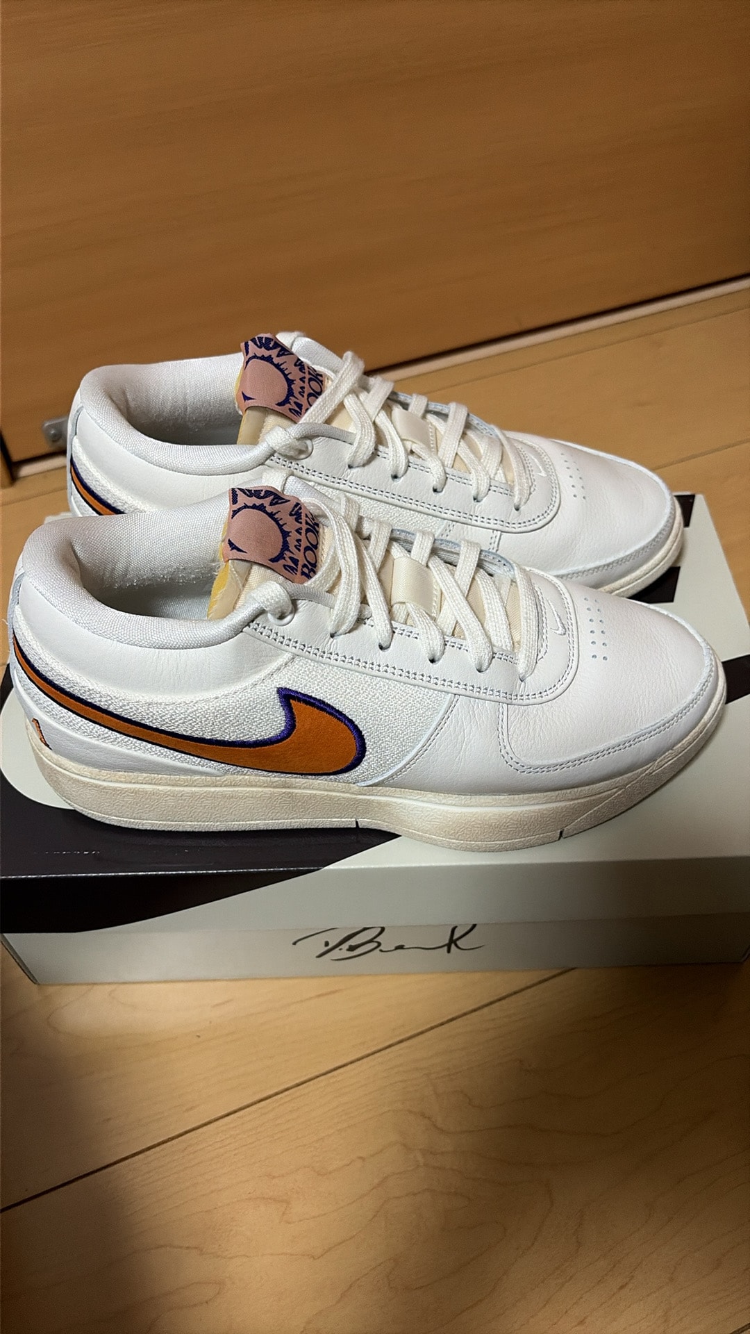Nike Book 1 "Sail/Court Purple/Clay Orange"