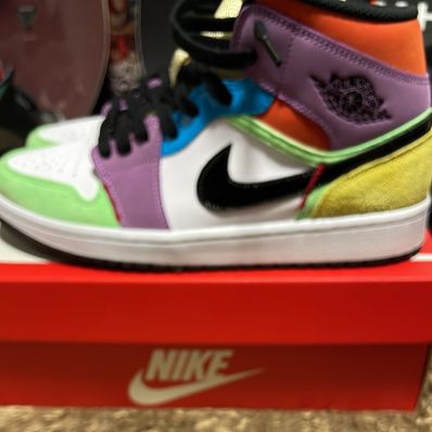 Nike Women's Air Jordan 1 Mid "Multi Color"