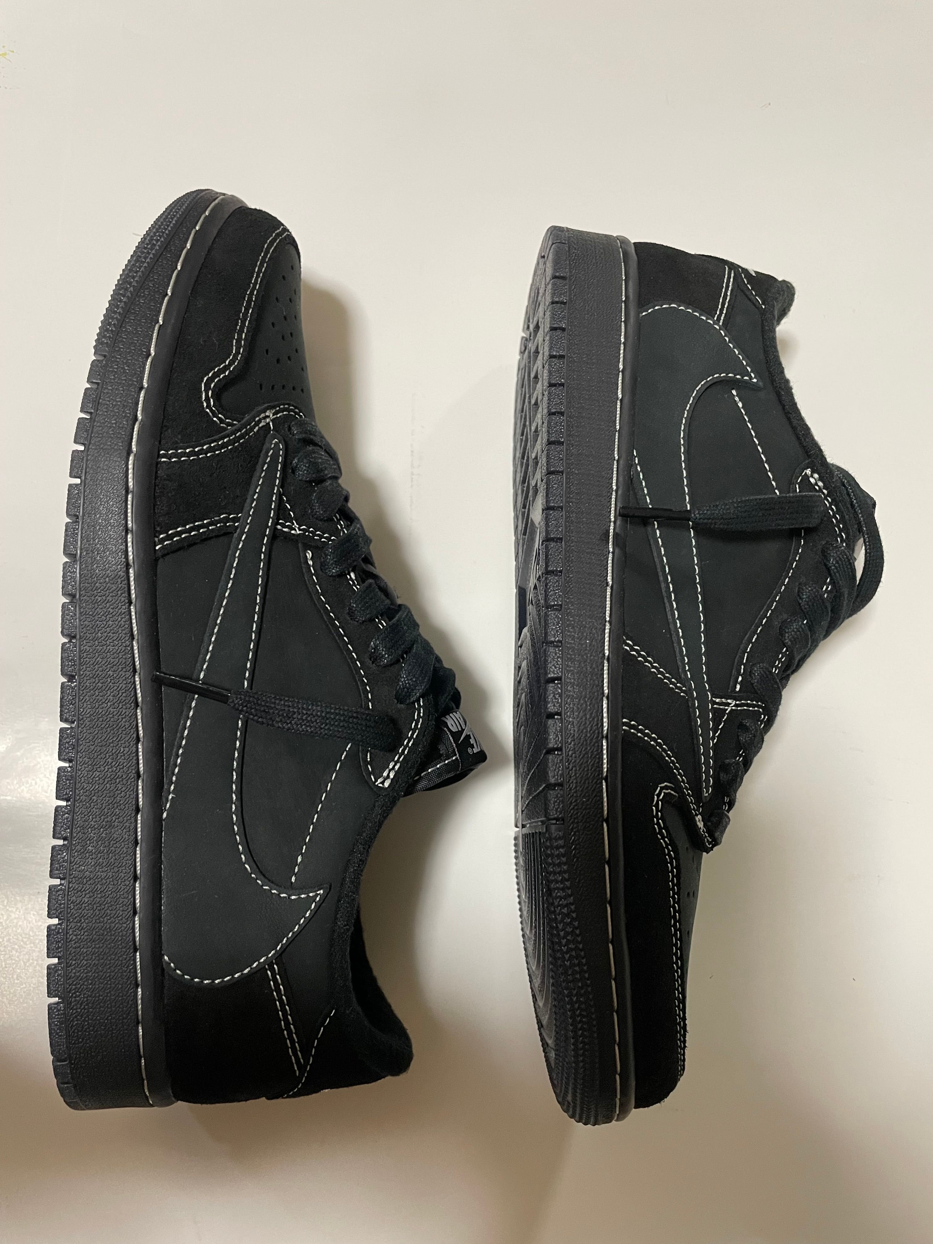 Travis Scott × Nike Air Jordan 1 Low OG SP "Black Phantom"