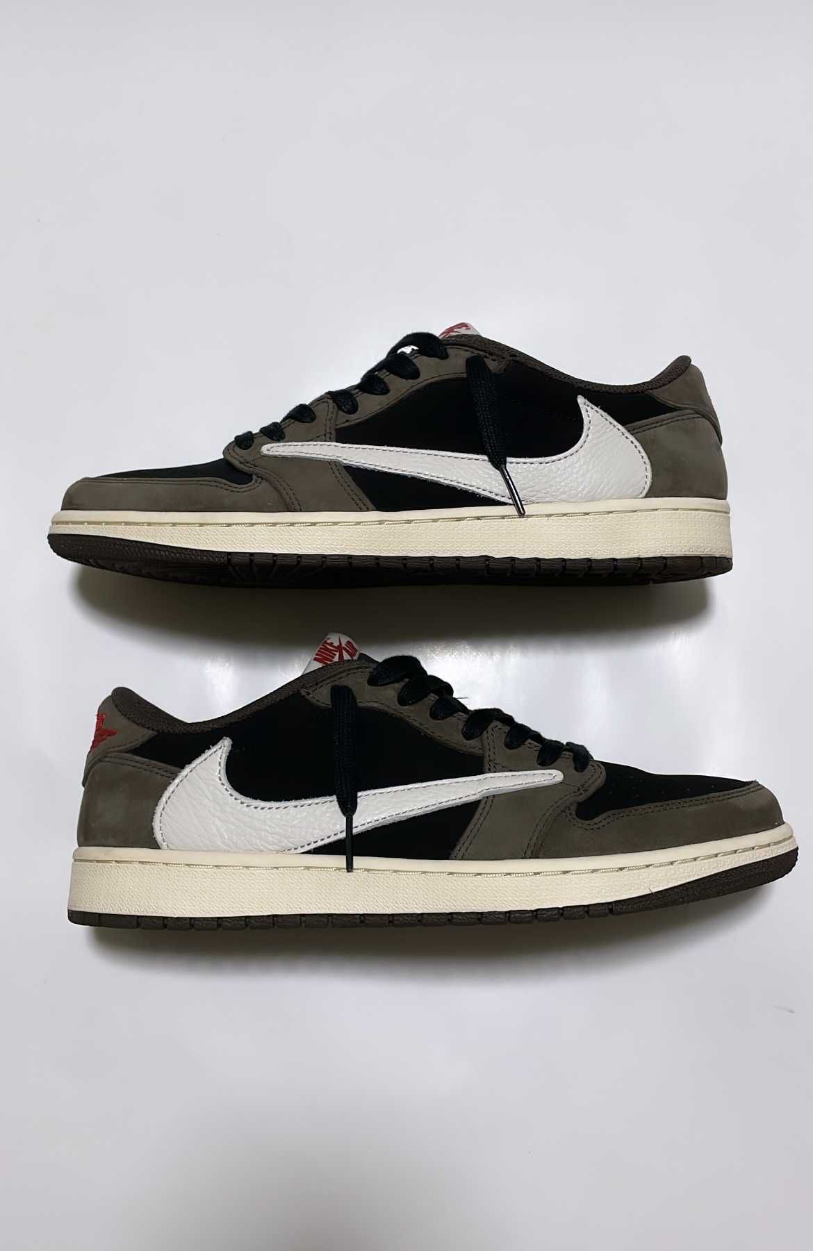 Travis Scott × Nike Air Jordan 1 Low OG SP-T  "Black/Dark Mocha"