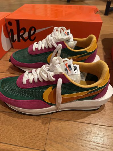 sacai × NIKE LDV WAFFLE "PINE GREEN"