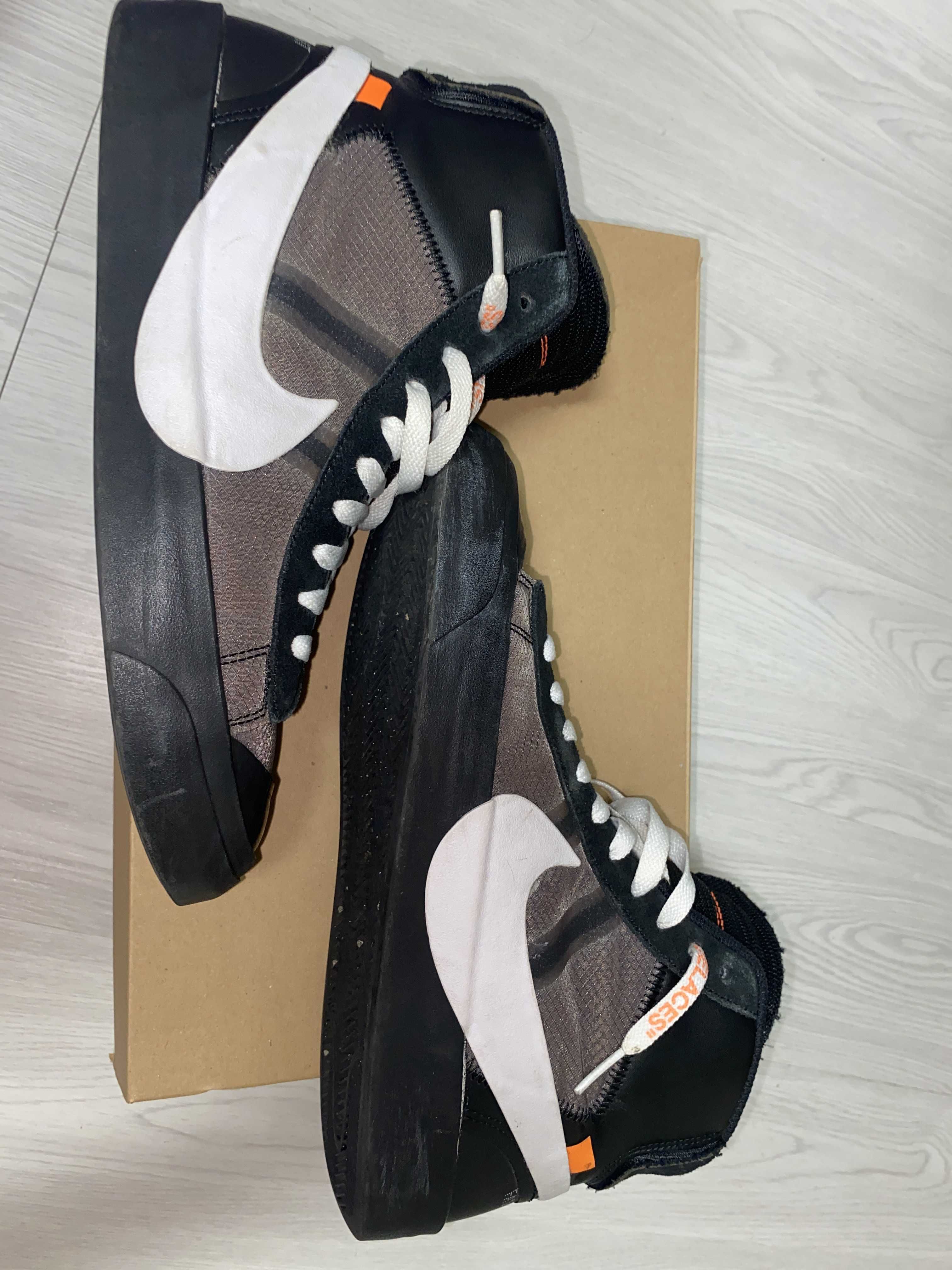 Off-White × Nike Blazer Studio Mid "Grim Reaper"