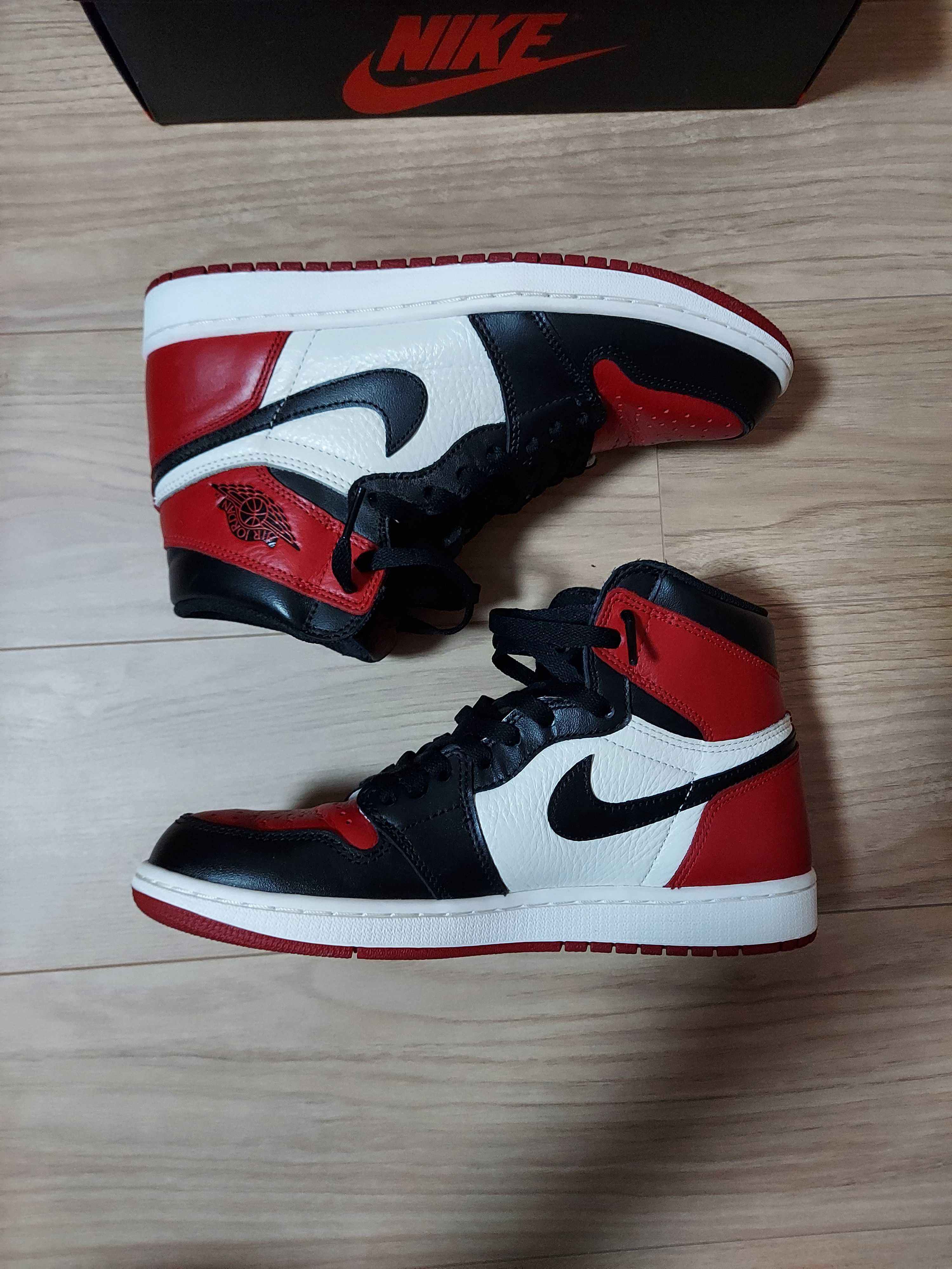 Nike Air Jordan 1 Retro High OG "Bred Toe"