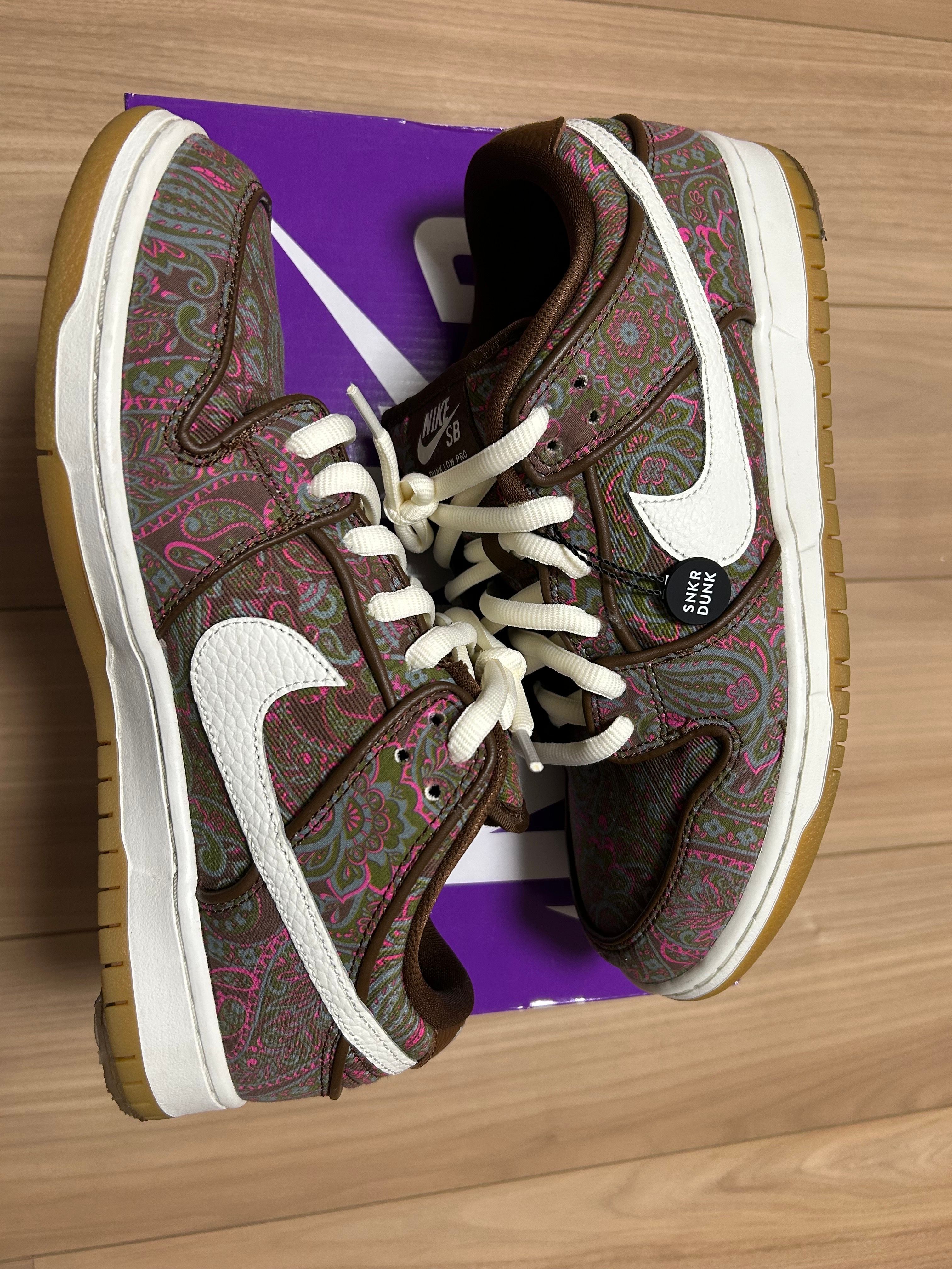 Nike SB Dunk Low PRM "Brown Paisley"