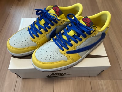Travis Scott × Nike Women's Air Jordan 1 Retro Low OG "Canary"