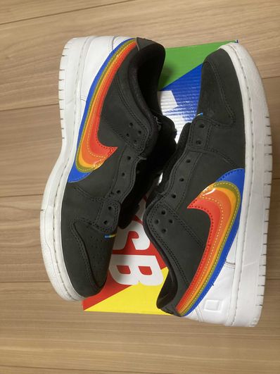 Polaroid × Nike SB Dunk Low Pro QS "Black/White"
