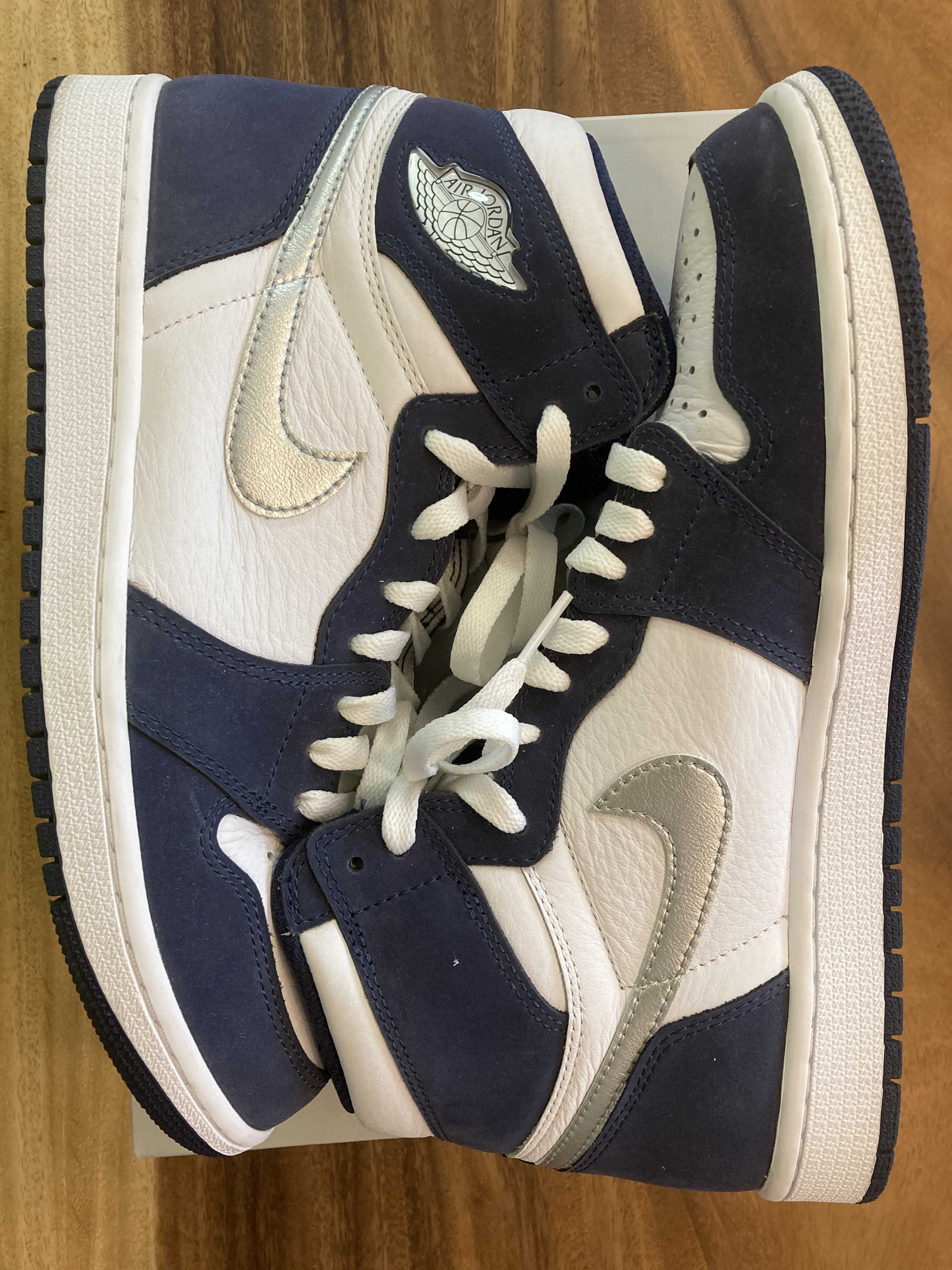 Nike Air Jordan 1 High OG CO.JP "White/Midnight Navy" (2020)(ブリーフケースなし)