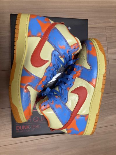 Nike Dunk High 1985 SP "Orange Acid Wash"