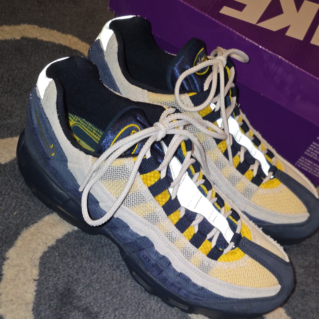 Eric Koston × Nike SB Air Max 95 "Obsidian and Speed Yellow"