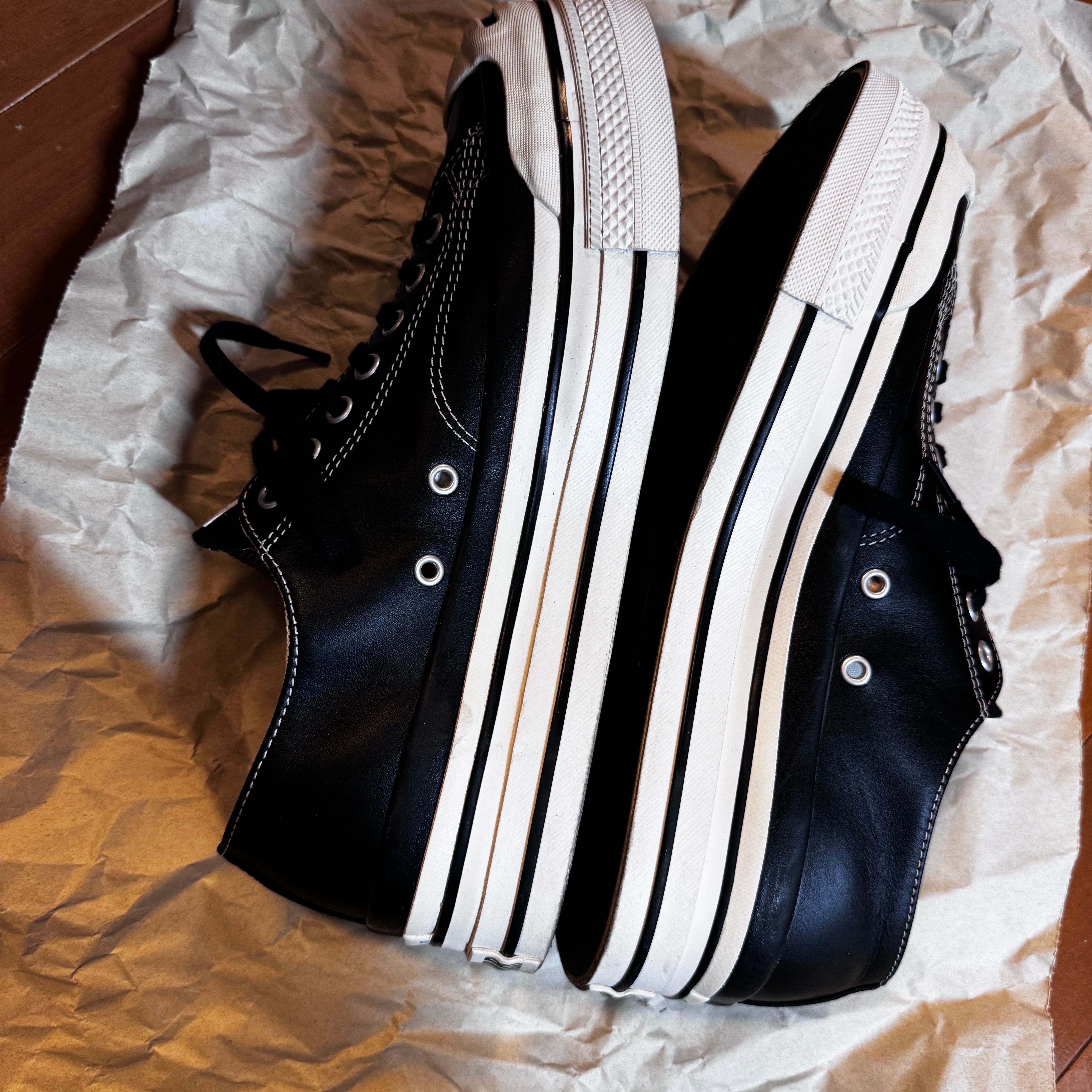 doublet × Converse Jack Purcell All Star "Black"