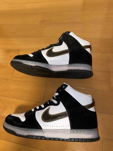 SLAM JAM x NIKE DUNK HIGH "WHITE/CLEAR BLACK"