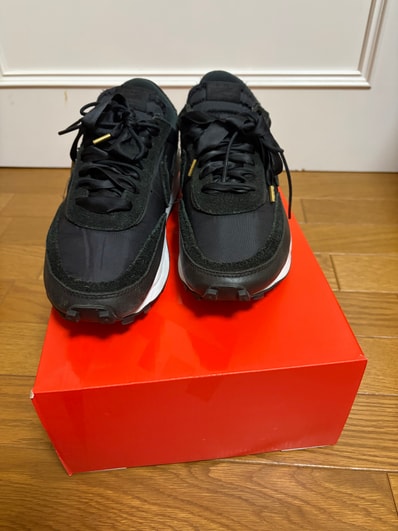 sacai × Nike LDV Waffle "Triple Black"