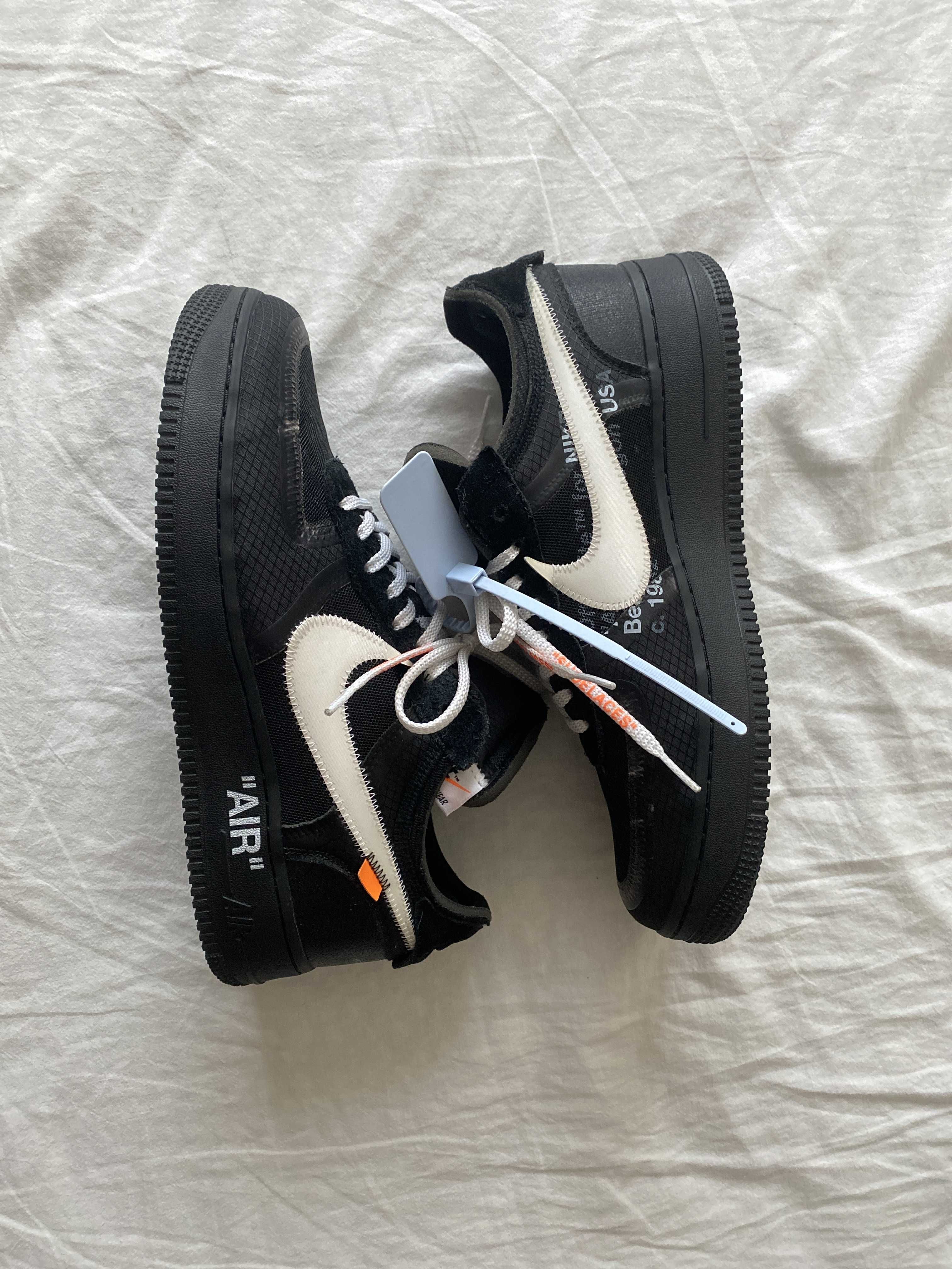 Off-White × Nike Air Force 1 Low "Black"
