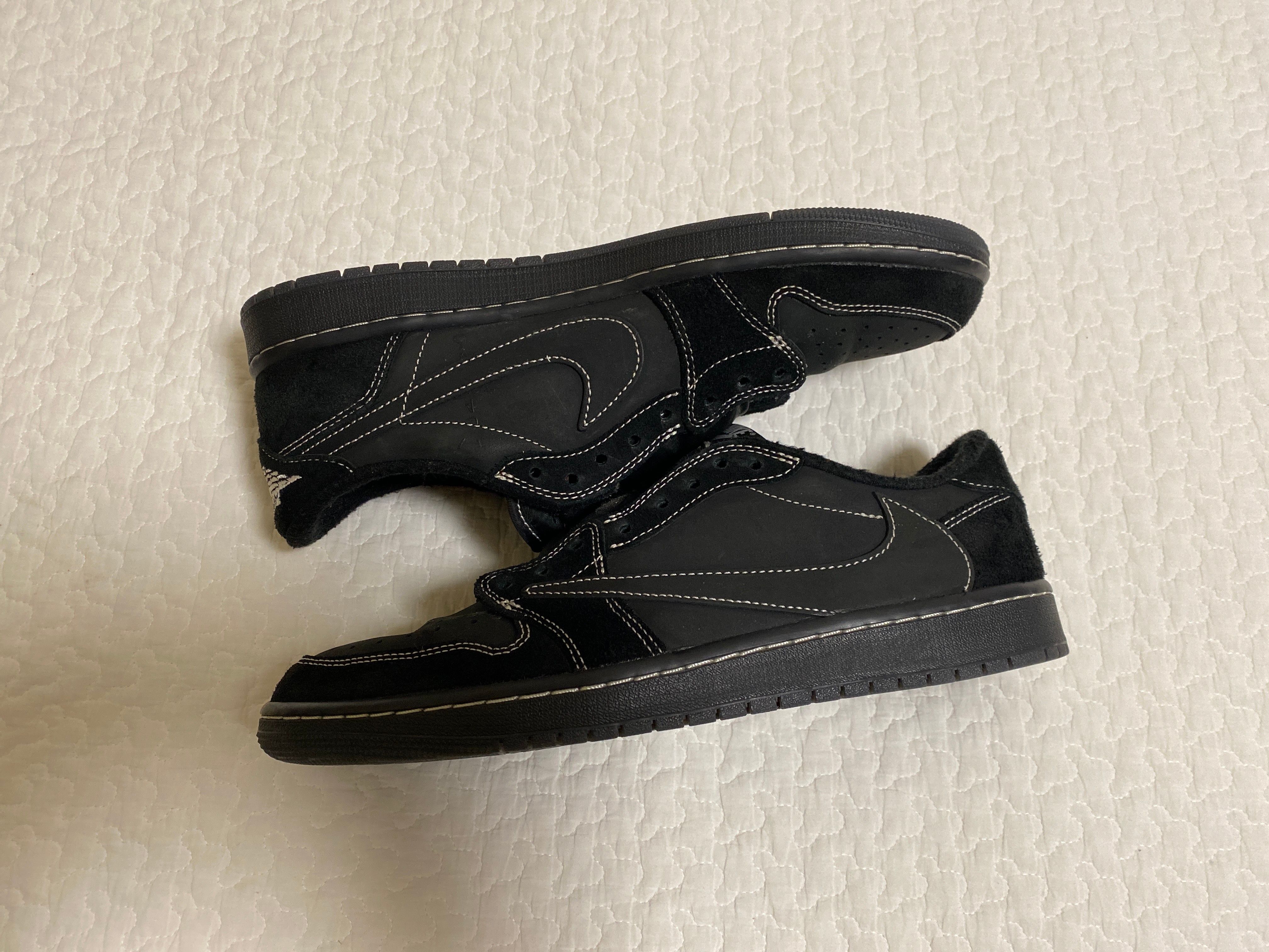 Travis Scott × Nike Air Jordan 1 Low OG SP "Black Phantom"