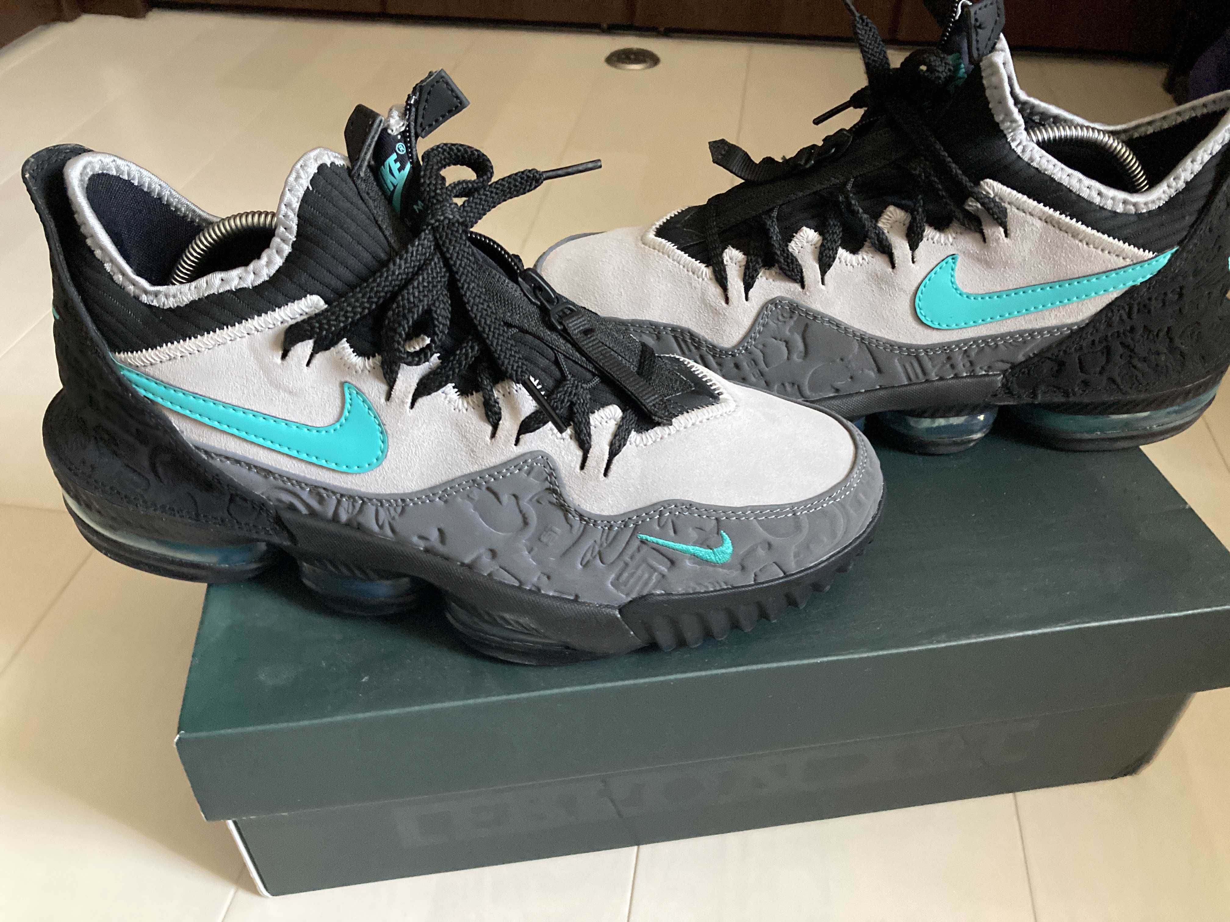 atmos × Nike LeBron 16 "Clear Jade"