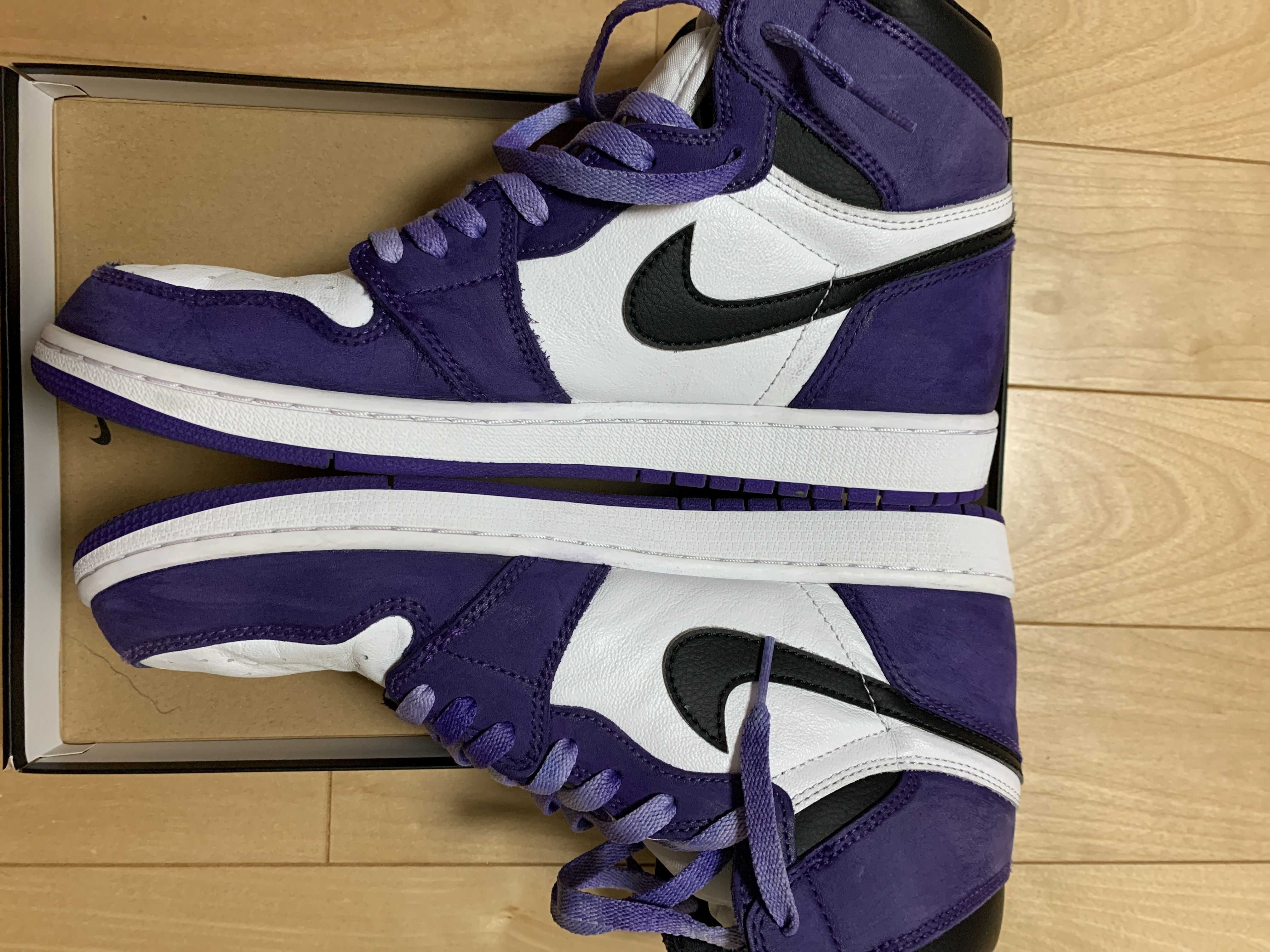 Nike Air Jordan 1 Retro High OG "Court Purple White/Black" (2020)