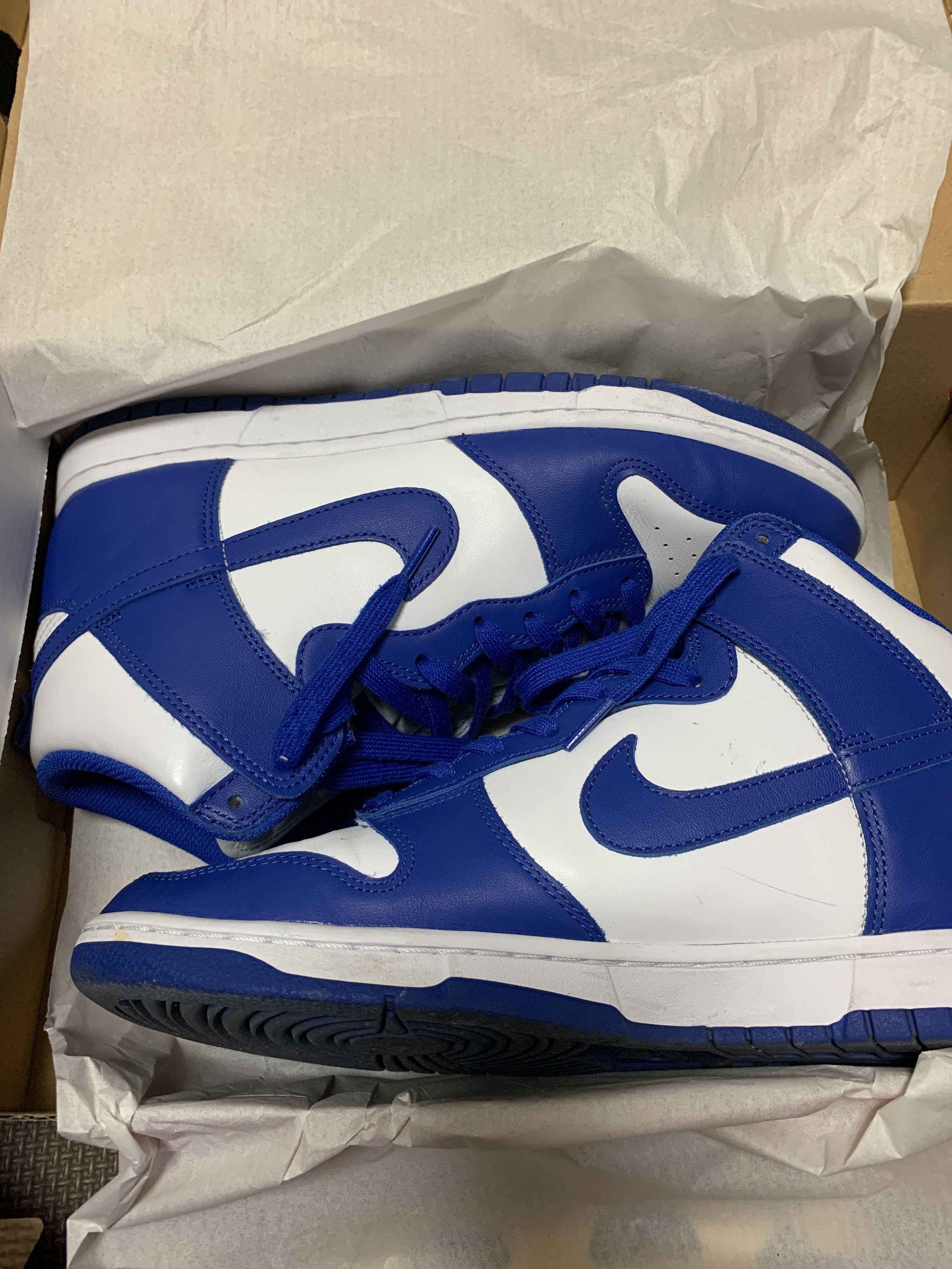 Nike Dunk High "Game Royal"