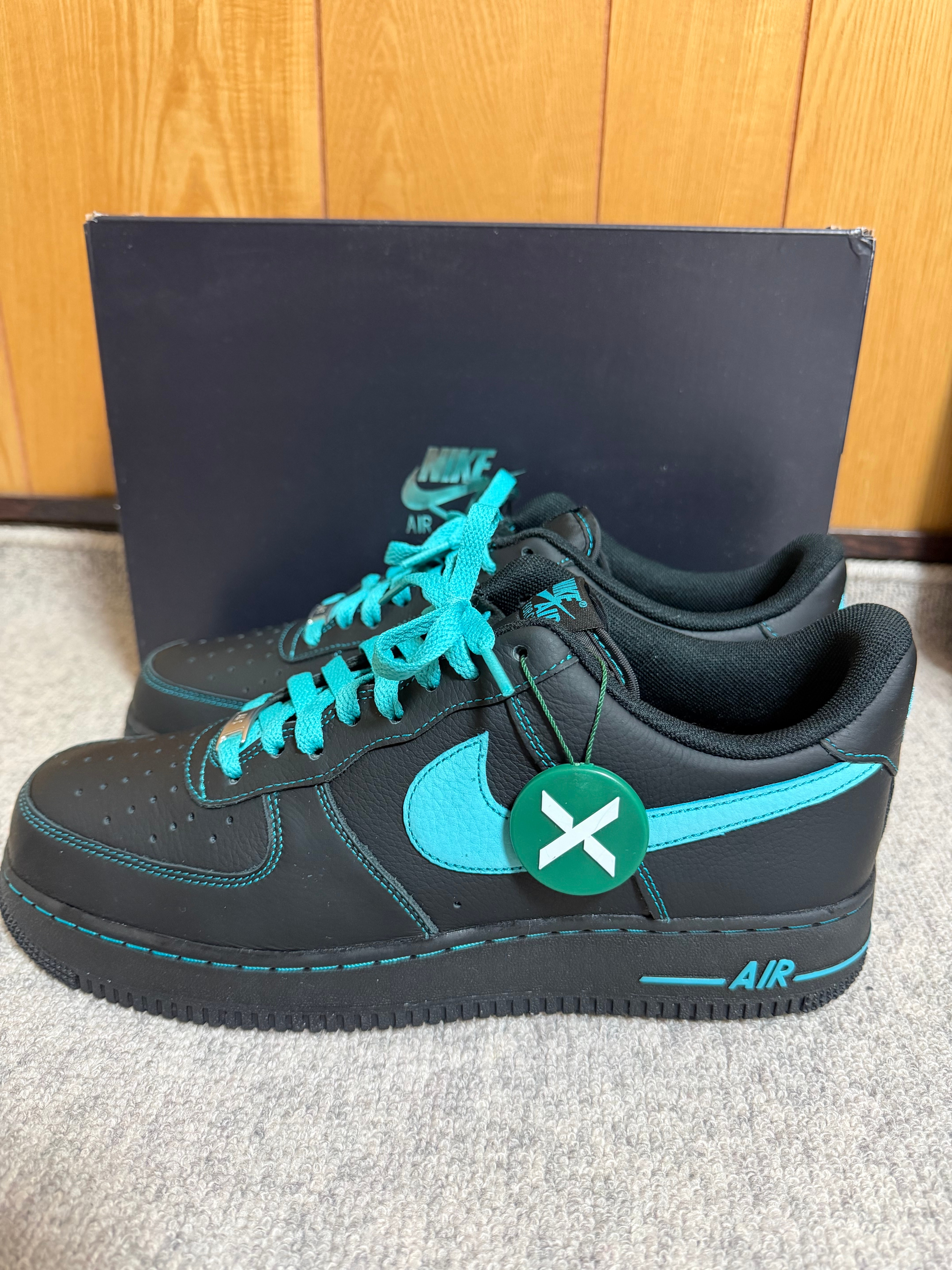 Nike Air Force 1 Low "Black Tiffany"