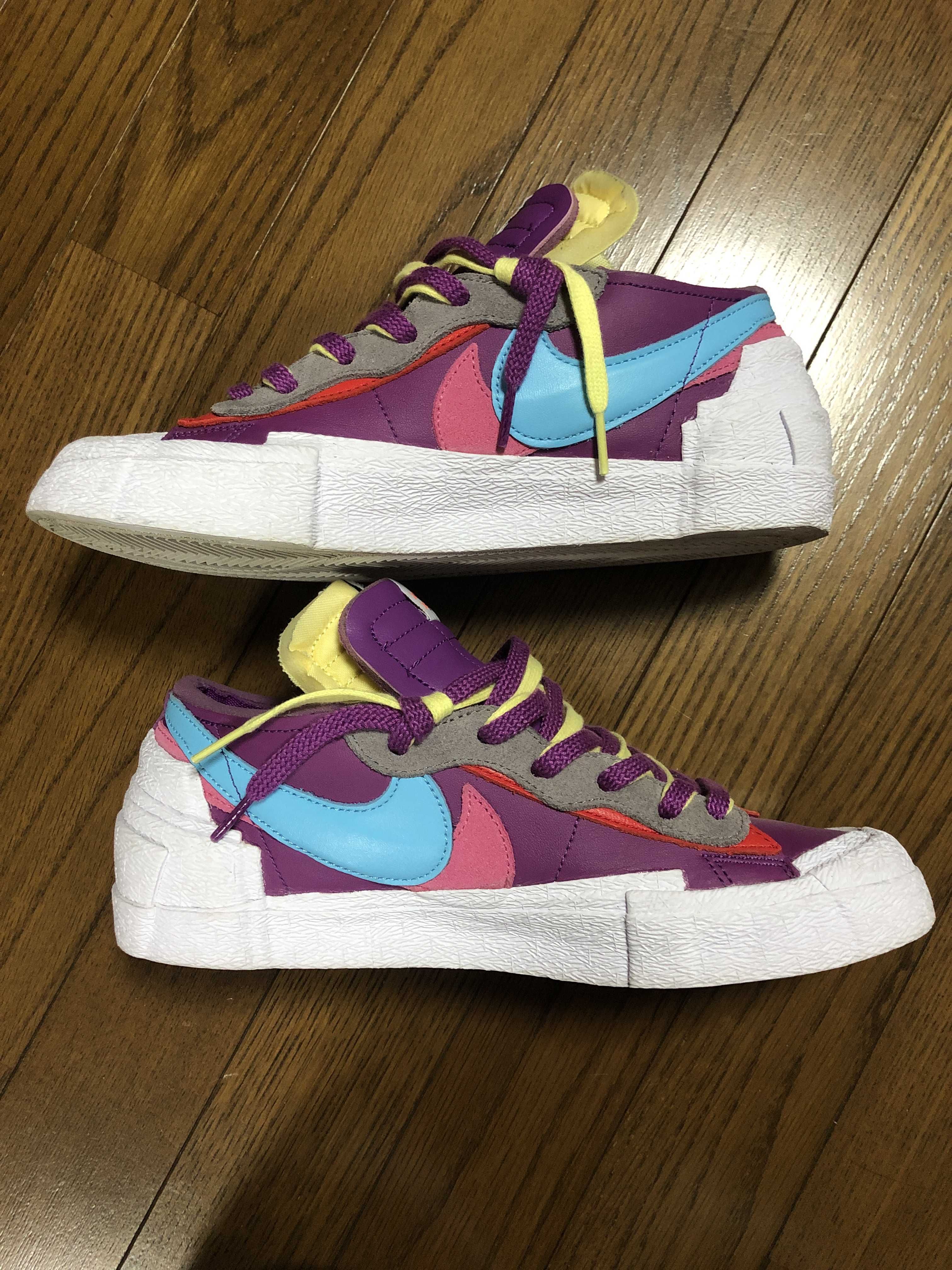 KAWS × sacai × Nike Blazer Low "Purple Dusk"