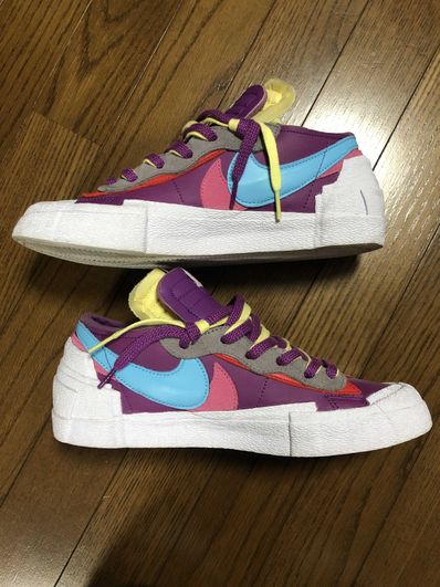 KAWS × sacai × Nike Blazer Low "Purple Dusk"